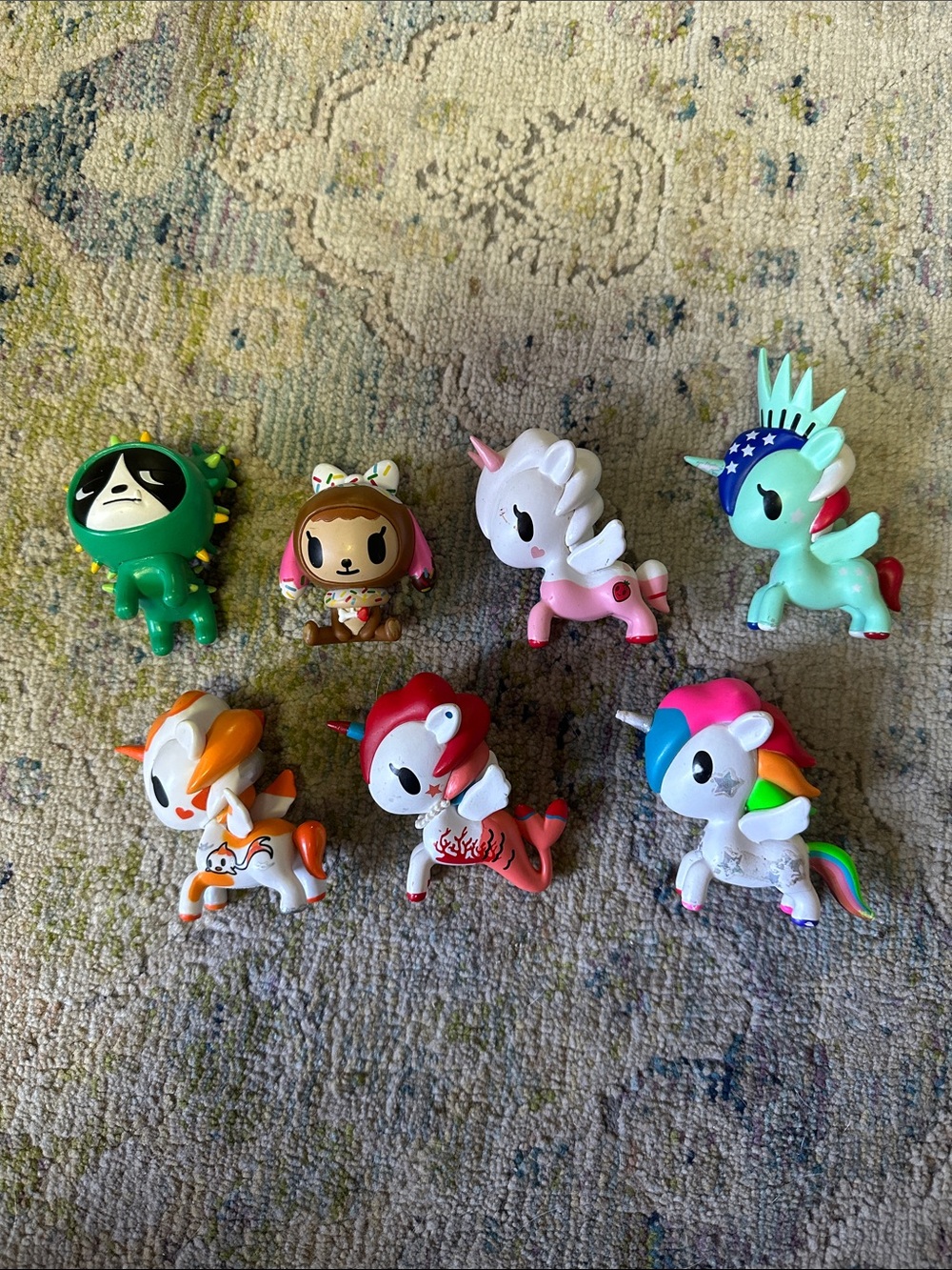 Tokidoki Unicorno+ Figures Lot of 7